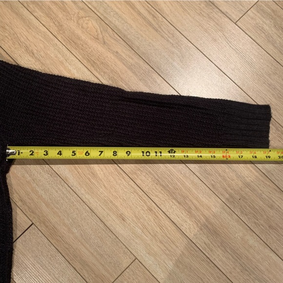 Nicole Miller Button Shawl Knit Sweater - Picture 10 of 10